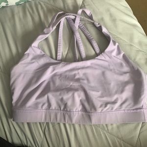 lulu lemon lilac energy bra